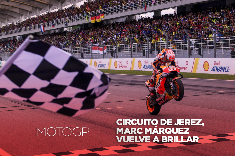 Contundente triunfo de Marc Márquez, el español vuelve a brillar